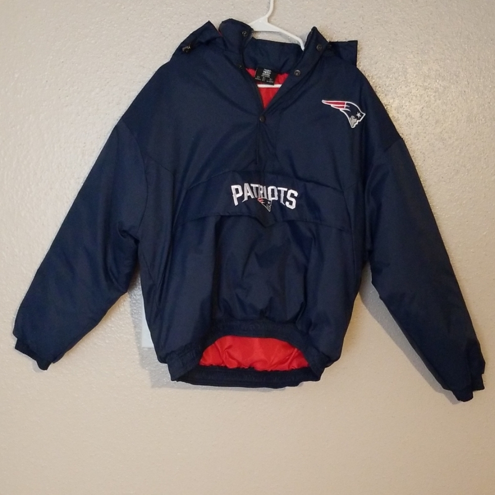 NFL TEAM NEW ENGLAND PATRIOTS puffer jacket Sz S.